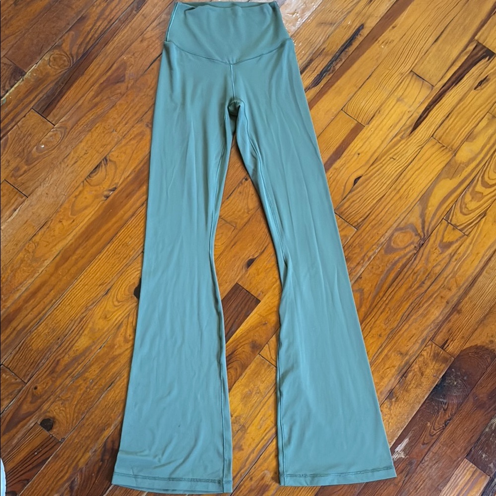 Aerie Offline Green Wide Leg Leggings size XS